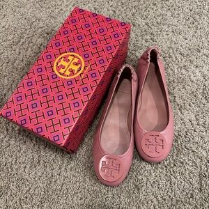 Tory Burch Pink Flats